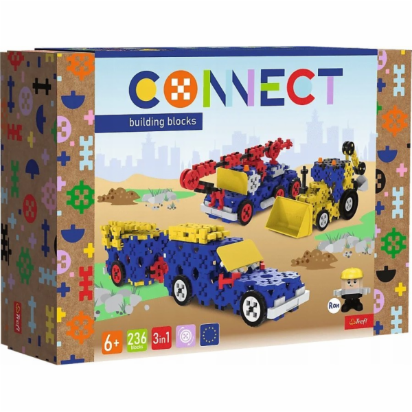 Trefl TREFL Connect kostky Stavebnice/přívěs SUV L 61979