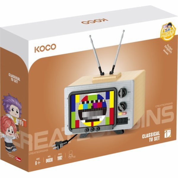 Astar KOCO bloky Retro TV 2280el 04030 43456 /8