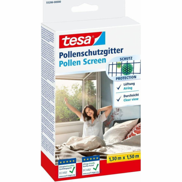 Tesa TESA SÍŤKA NA KOMÁRY ANTIALERGICKÁ ČERNÁ 1,3M X 1,5M...