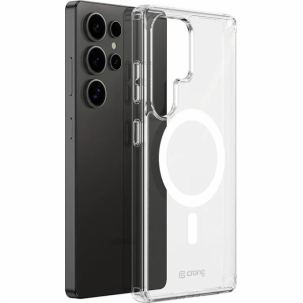 CRONG Průhledný magnetický kryt Crystal Shield pro Samsun...