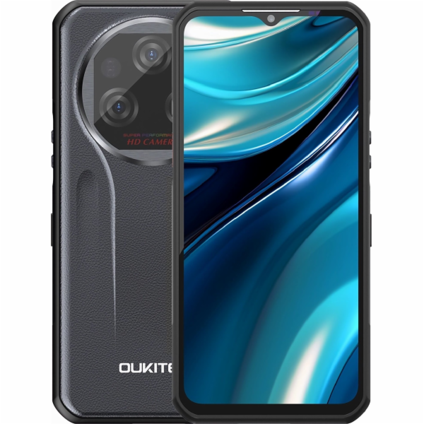 OUKITEL Chytrý telefon WP39 5G 6/256GB IP69K šedý