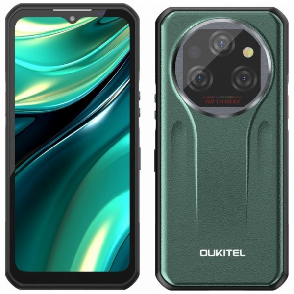 OUKITEL Chytrý telefon WP39 5G 6/256GB IP69K zelený