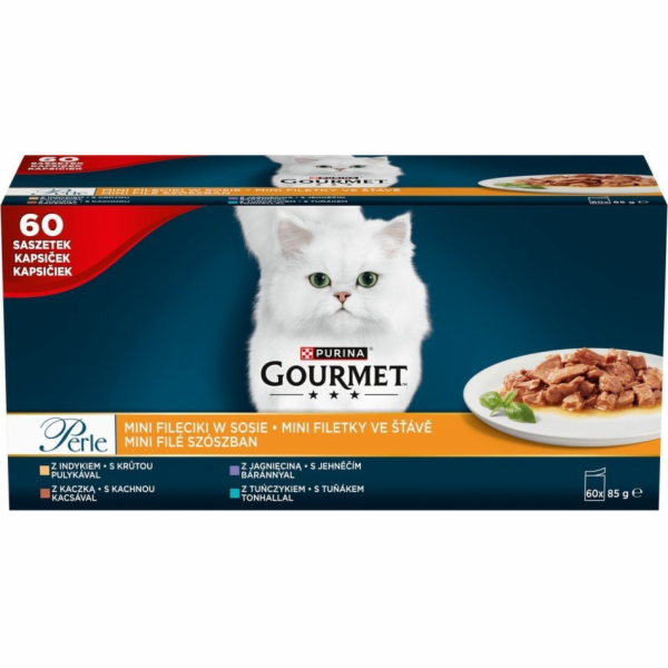 PURINA Gourmet Perle Mini fillets in sauce - mokré krmivo...