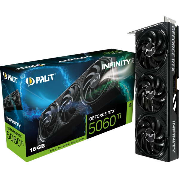 Palit Grafická karta RTX 5060 TI INFINITY 3 16GB GDDR7 12...