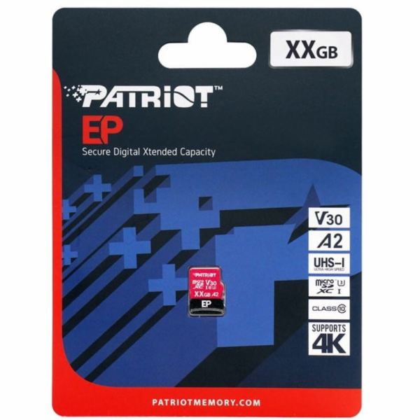Patriot Memory EP A2 Flash paměť 512 GB MicroSDXC V30 U3 ...