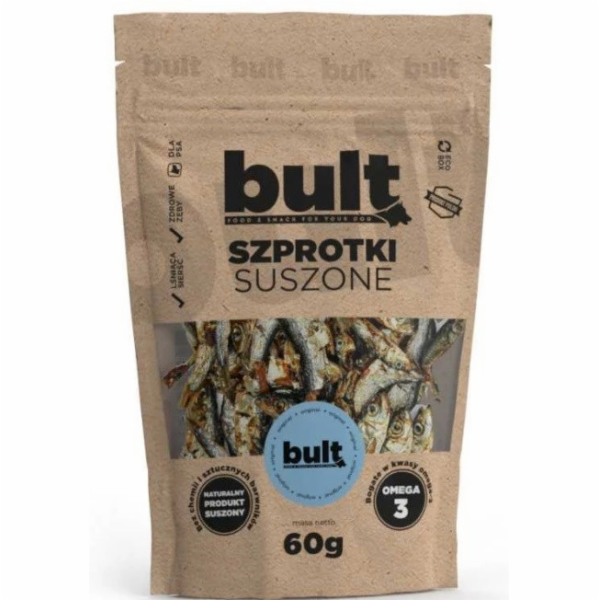 bult Eko Sušené šproty - pochoutka pro psy - 60g