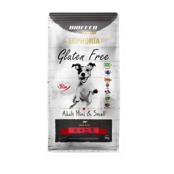 BIOFEED Euphoria GF-ADULT DOGS MiMR hovězí 50G
