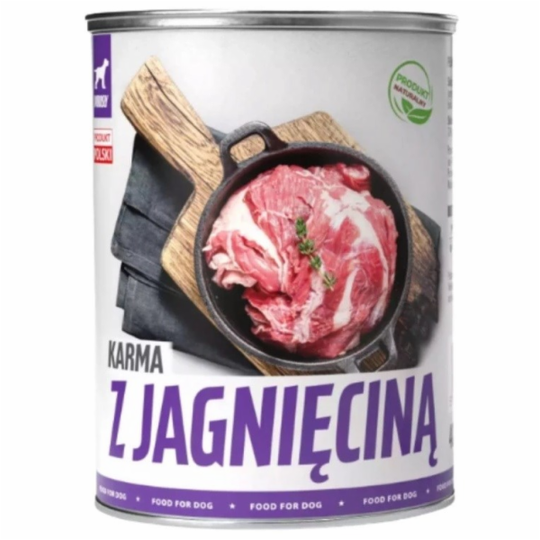 TufTuf TUF TUF Jehněčí maso - Mokré krmivo pro psy - 800 g