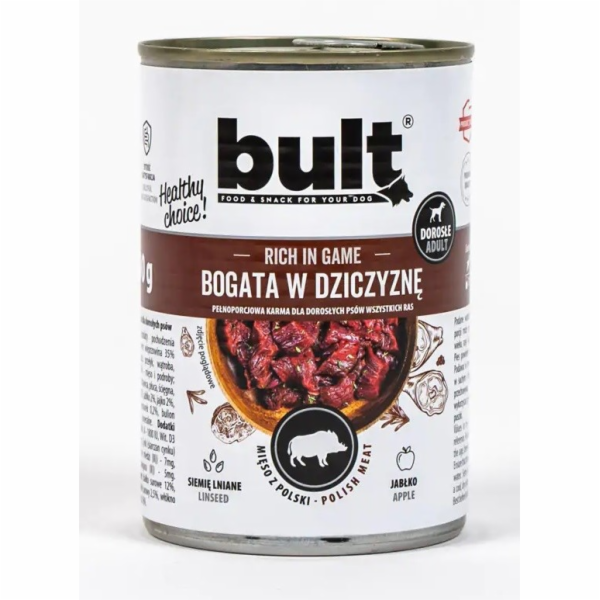bult Rich in game - Mokré krmivo pro psy - 800 g