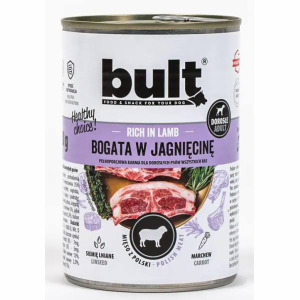 bult Rich in lamb - Mokré krmivo pro psy - 800 g