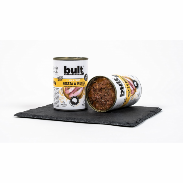 bult BLUT Rich in turkey - vlhké krmivo pro psy - 400g