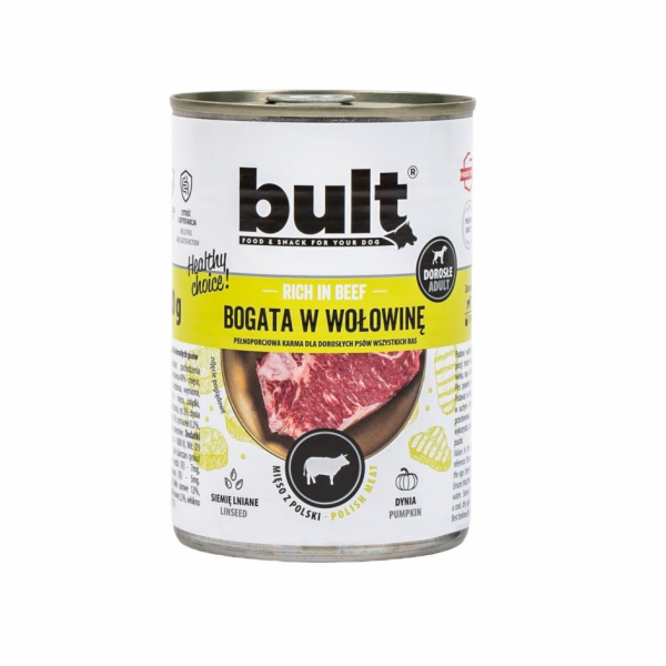 bult BLUT Rich in beef - vlhké krmivo pro psy - 400g