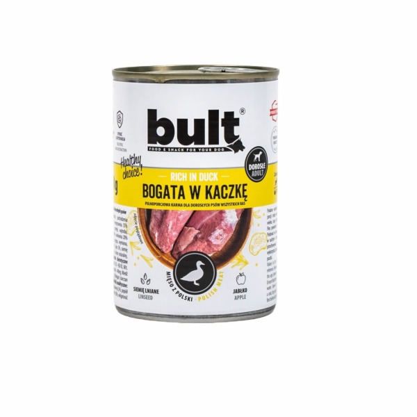 bult Rich in kachna - vlhké krmivo pro psy - 400g