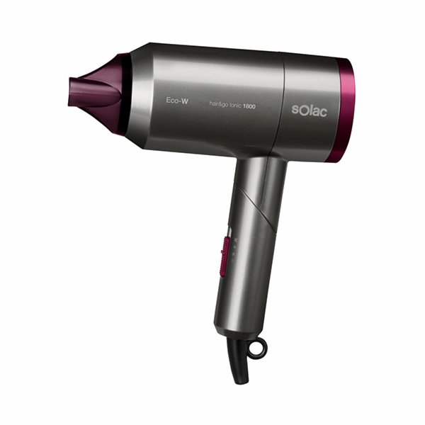 Fén na vlasy Solac, SV7015, Hair&Go Ionic, funkce ION, sk...
