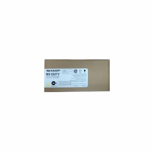 Sharp Toner Sharp MXC52TB Toner | 14 200 stran | žluť