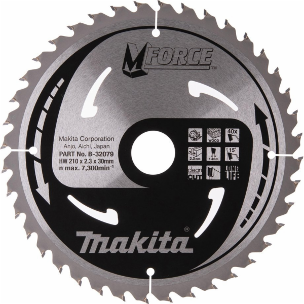 Makita MAKITA KRUHOVÁ PILA 210x30x40z M-FORCE WOOD