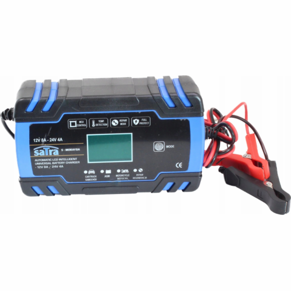 Satra Usměrňovač LCD SATRA 12V/24V 8A/4A