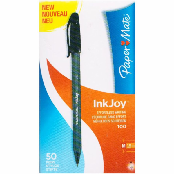 Paper Mate Kuličkové pero InkJoy 100, černé