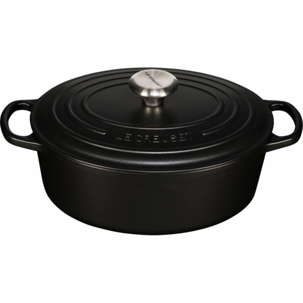 Le Creuset Signature Cast Iron Oval Casserole 27cm flint