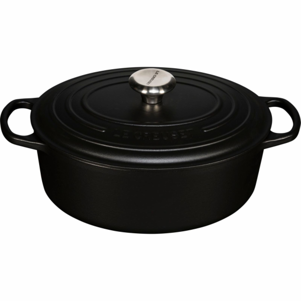 Le Creuset Signature Bräter oval 29 cm schwarz