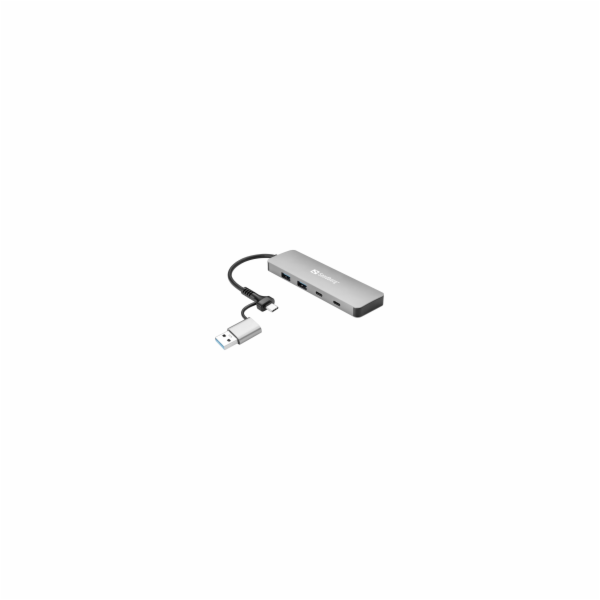 Sandberg 136-64 USB-C/A to 2xUSB-A+2xUSB-C Hub