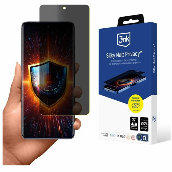 3mk Silky Matt Privacy pro Motorola Edge 60 Fusion