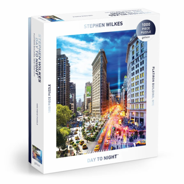 Galison Puzzle Flatiron Day to Night™ Stephen Wilkes 1000...