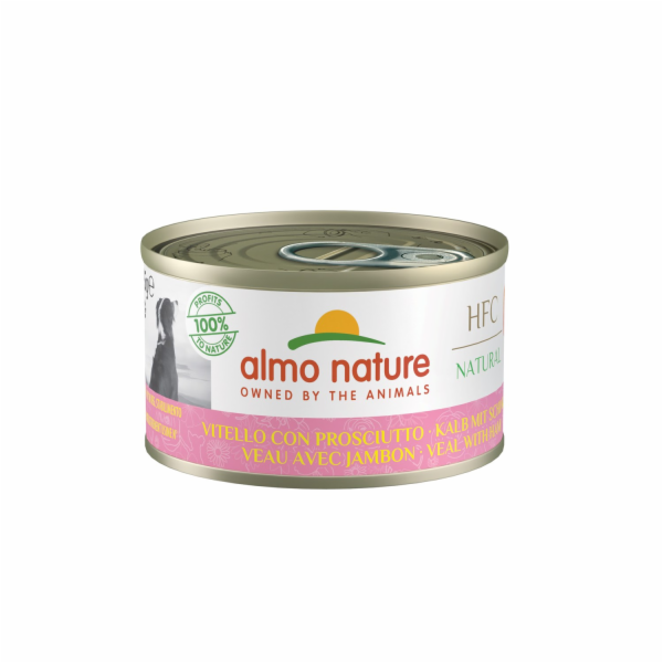 ALMO NATURE HFC Natural telecí se šunkou - 95g