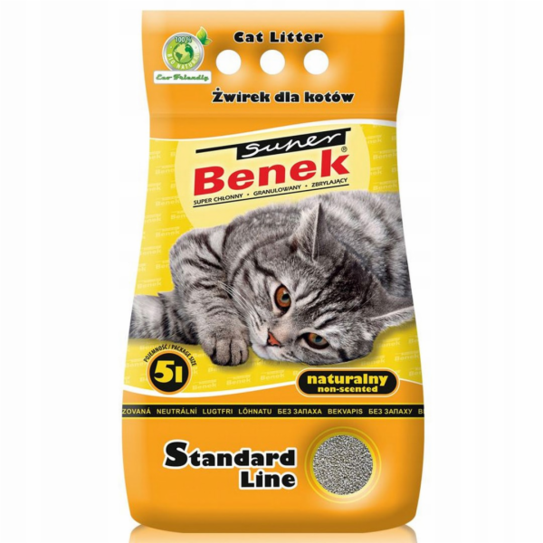 Certech Super Benek Standard Natural - Hrudkující stelivo...