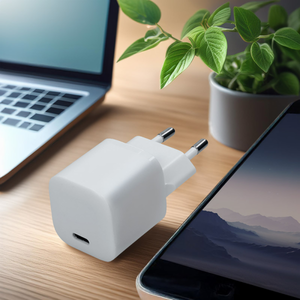 Solight USB-C fast charger GaN 20W PD rychlonabíječka