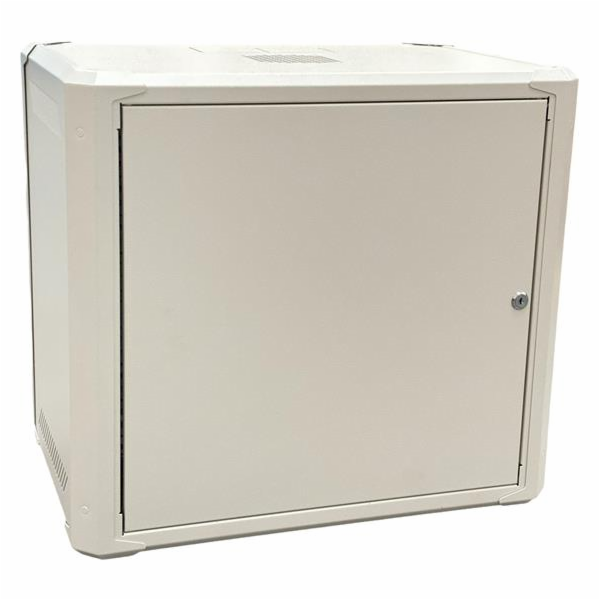 Rozvaděč Conexpro 19" 9U/400mm, FLAT PACK, jednodílný ple...