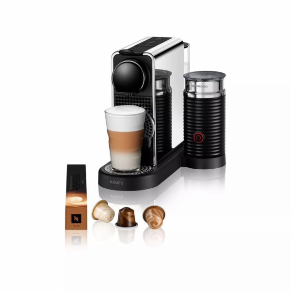 Kávovar na kapsle KRUPS Nespresso Citiz Platinum & Milk X...