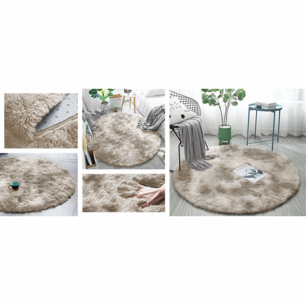 Strado Kulatý koberec Ombre Strado 150x150 OmbreCamel (Be...