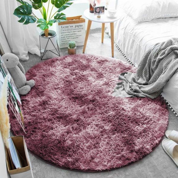 Strado Kulatý koberec Ombre Strado 120x120 OmbreRed (Red)...