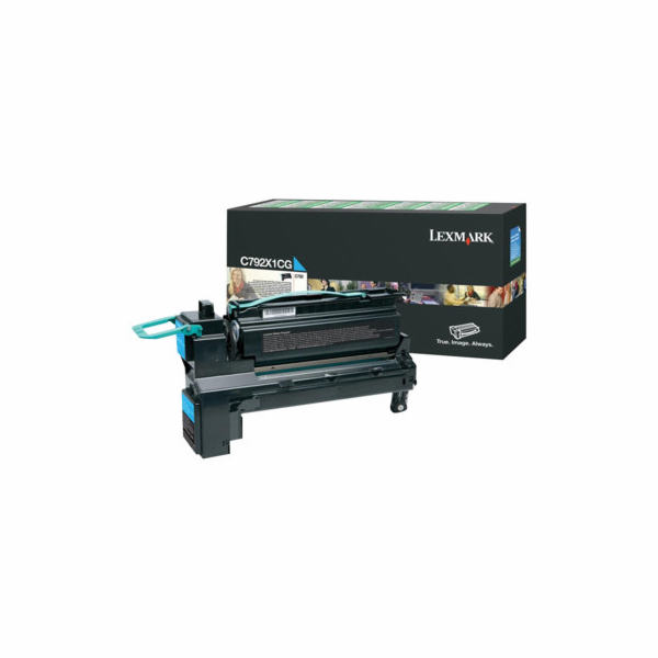 TONER LEXMARK C792 Cyan Extra High Yield Return Program P...