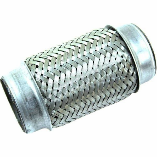 TurboWorks_D Výfuková pružná trubka 2 155 mm nerezová ocel