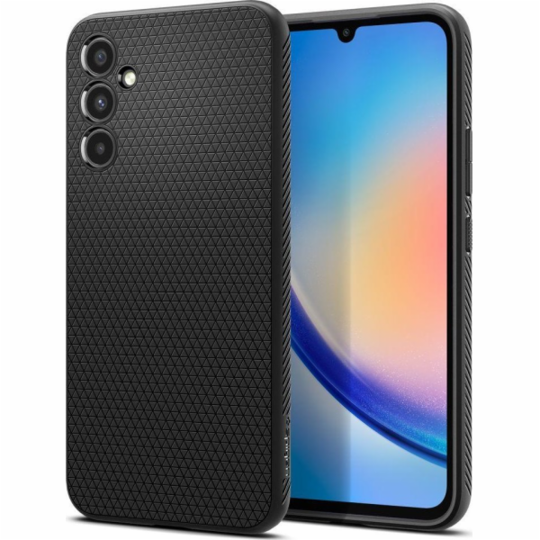 Spigen Matný kryt Liquid Air pro Samsung Galaxy A34 5G černý