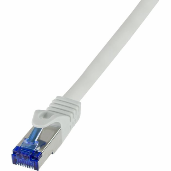 LogiLink Síťový kabel C6A062S Cat6a S/FTP (S-STP), šedý, 3 m