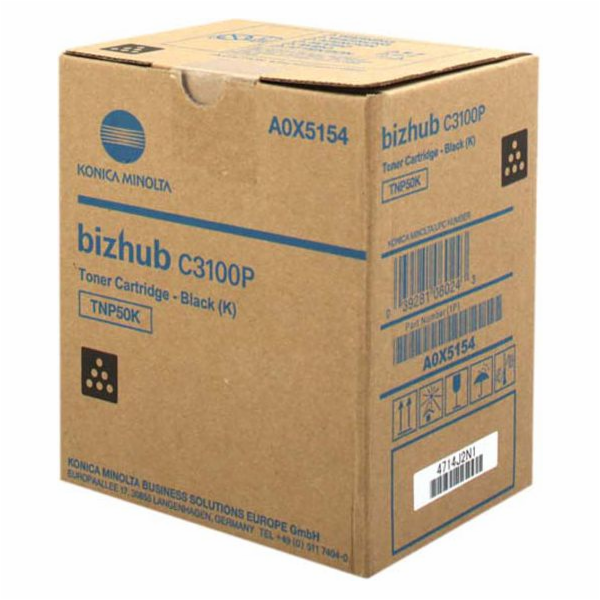Konica Minolta Originální černý toner TNP-50 (A0X5154)