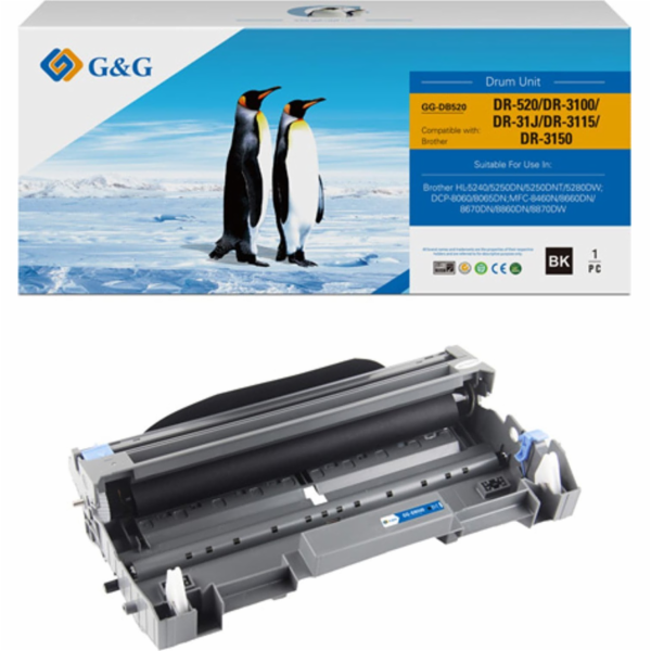 G&G Buben kompatibilní s a DR3100, černý, 25000 s