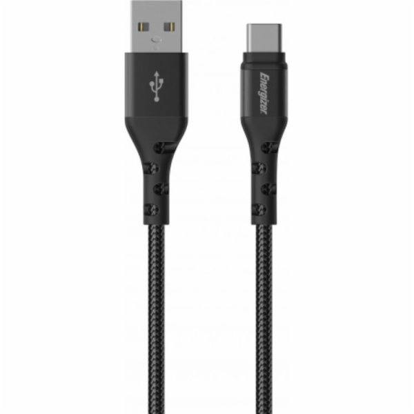 Energizer Kabel USB-A - USB-C 2m černý (C520CKBK)
