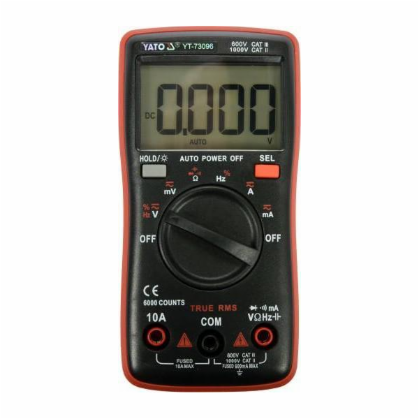 Yato YATO TRUE RMS DIGITAL METER YT-73096