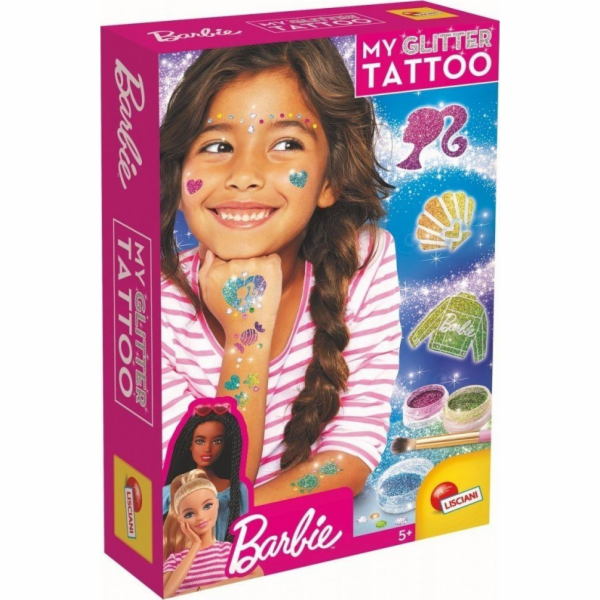 Lisciani LISCIANI BARBIE GLITROVÁ TETOVÁNÍ