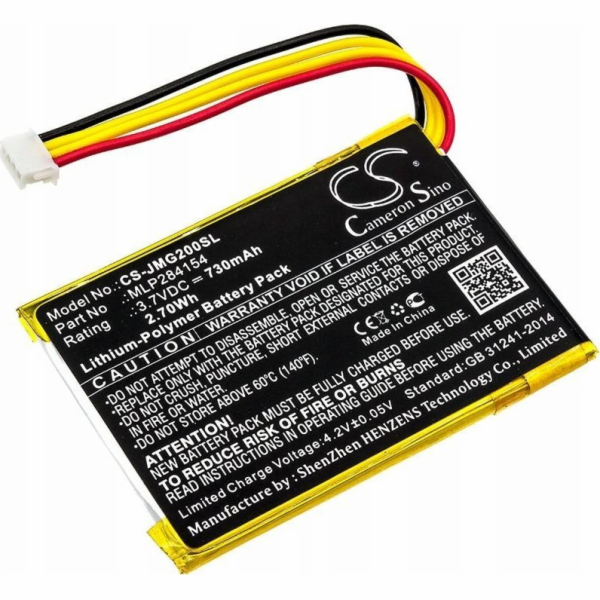 Cameron Sino Dobíjecí baterie typu MLP284154 pro JBL Go 2...