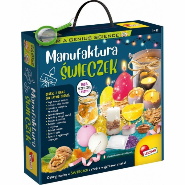 Lisciani Vědecká sada Jsem génius z továrny na svíčky