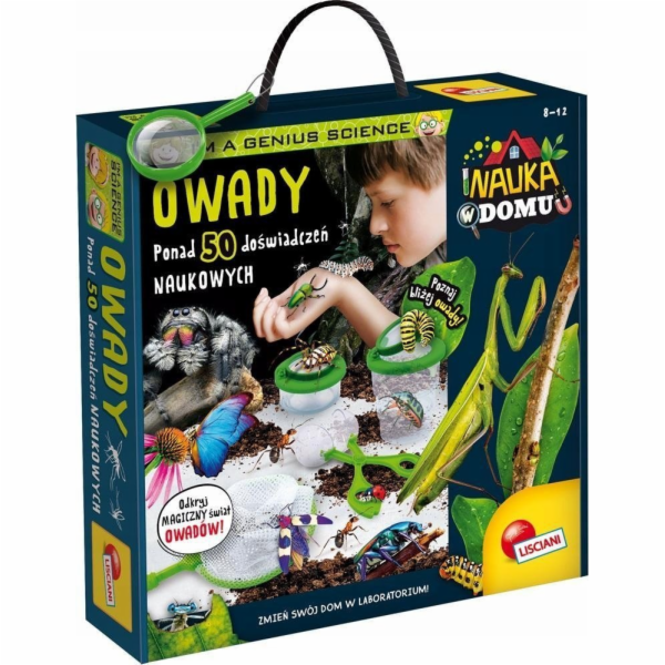 Lisciani Vědecká sada Jsem génius, učím se doma - Hmyz