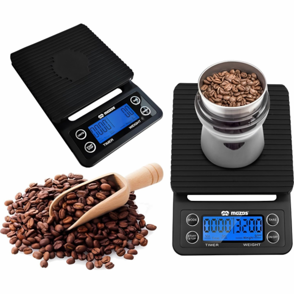 Mozos Kuchyňská váha Caffee se zátkou na kávu