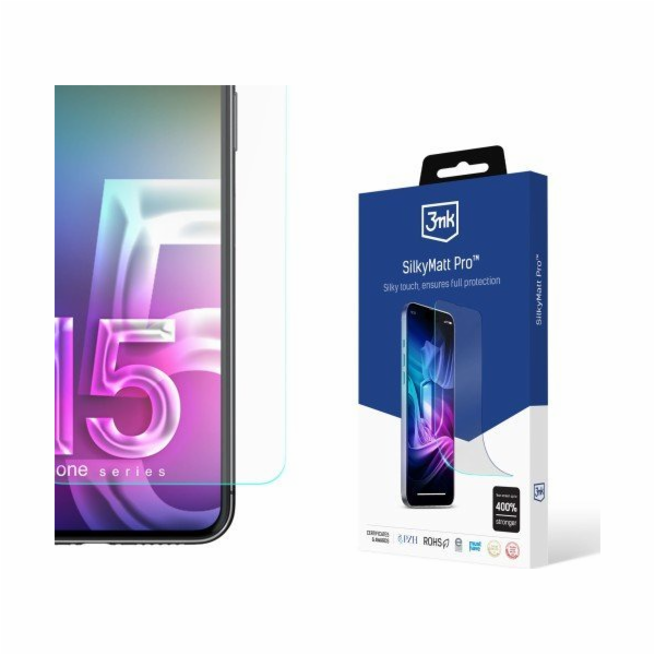 3MK Ochranná fólie Silky Matt Pro pro iPhone 15 Plus 6.7"...