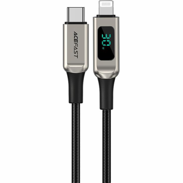 Acefast Kabel USB-C - Lightning 1,2 m, stříbrný (69743162...