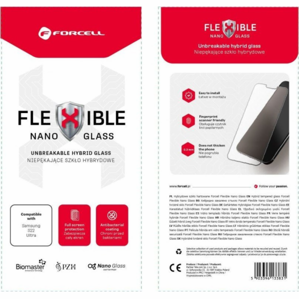 ForCell Hybridní sklo Flexibilní nano sklo Forcell pro iP...